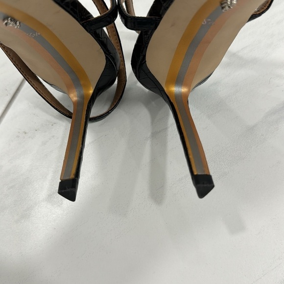 Sam Edelman Black Strappy Heels - Picture 16 of 16